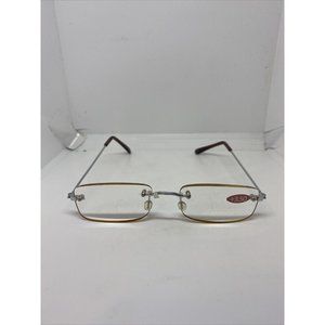 Reading Eyeglasses +3.50 Frames Unisex frameless Lightweight Metal Aluminum NEW